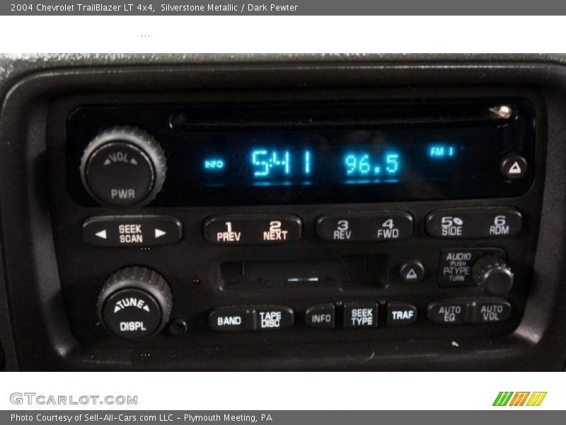 Silverstone Metallic / Dark Pewter 2004 Chevrolet TrailBlazer LT 4x4