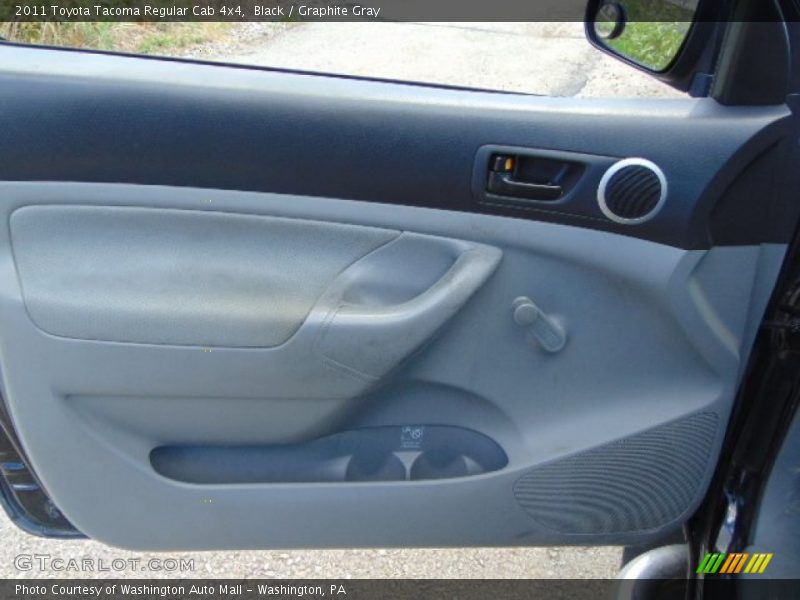 Black / Graphite Gray 2011 Toyota Tacoma Regular Cab 4x4