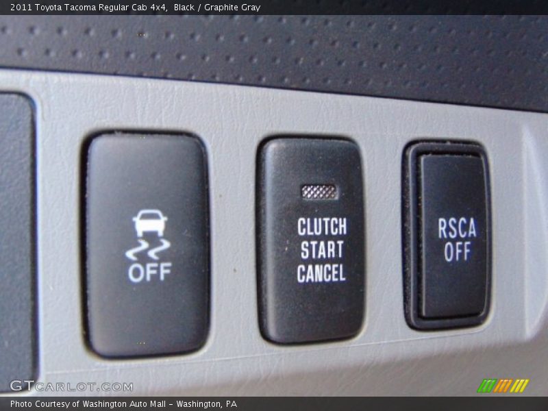 Black / Graphite Gray 2011 Toyota Tacoma Regular Cab 4x4