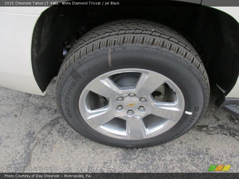 White Diamond Tricoat / Jet Black 2015 Chevrolet Tahoe LT 4WD
