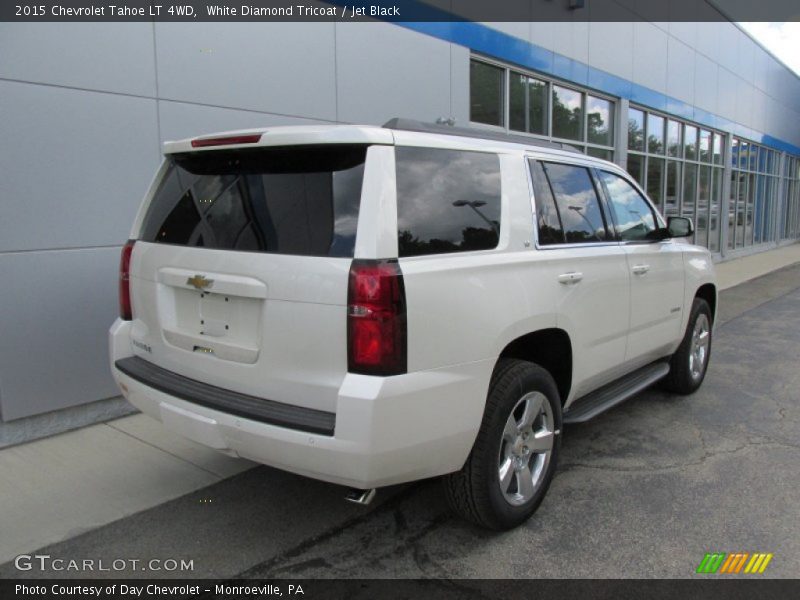 White Diamond Tricoat / Jet Black 2015 Chevrolet Tahoe LT 4WD