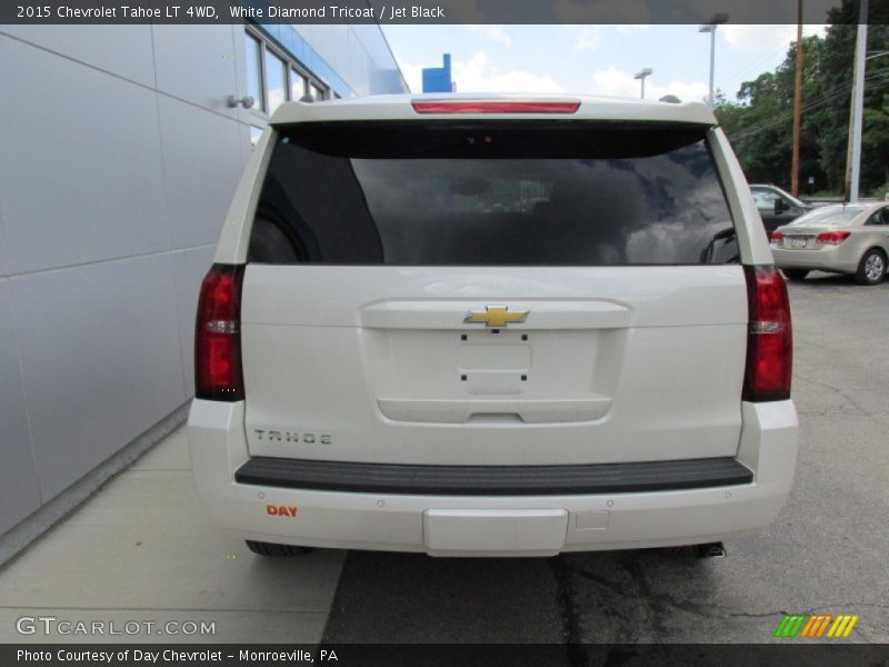 White Diamond Tricoat / Jet Black 2015 Chevrolet Tahoe LT 4WD
