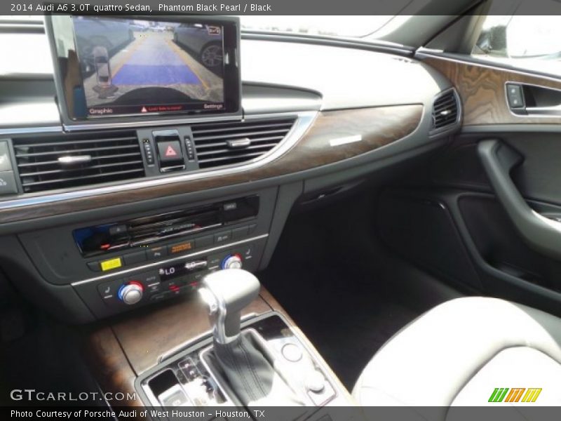 Phantom Black Pearl / Black 2014 Audi A6 3.0T quattro Sedan
