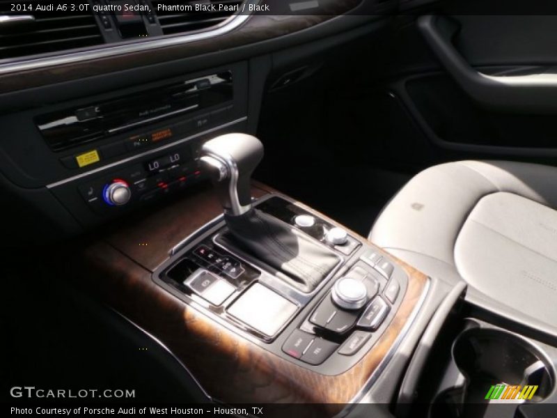 Phantom Black Pearl / Black 2014 Audi A6 3.0T quattro Sedan