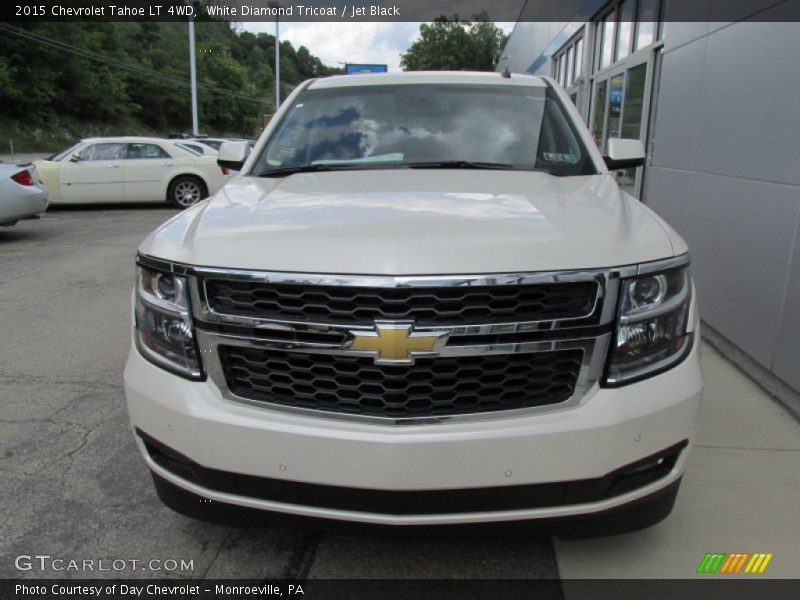 White Diamond Tricoat / Jet Black 2015 Chevrolet Tahoe LT 4WD