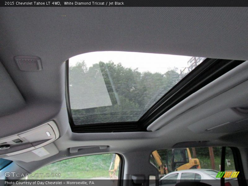 White Diamond Tricoat / Jet Black 2015 Chevrolet Tahoe LT 4WD