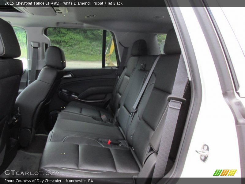 White Diamond Tricoat / Jet Black 2015 Chevrolet Tahoe LT 4WD