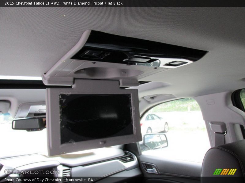 White Diamond Tricoat / Jet Black 2015 Chevrolet Tahoe LT 4WD