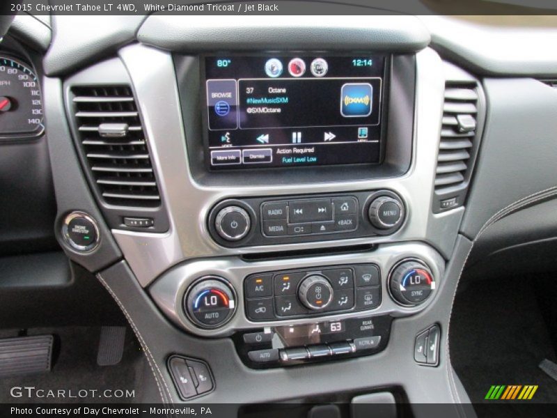 White Diamond Tricoat / Jet Black 2015 Chevrolet Tahoe LT 4WD