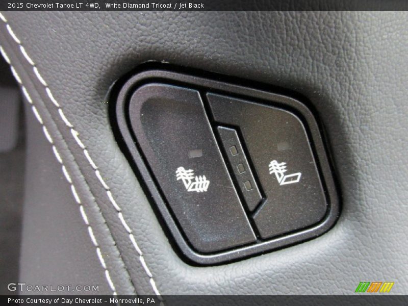 White Diamond Tricoat / Jet Black 2015 Chevrolet Tahoe LT 4WD