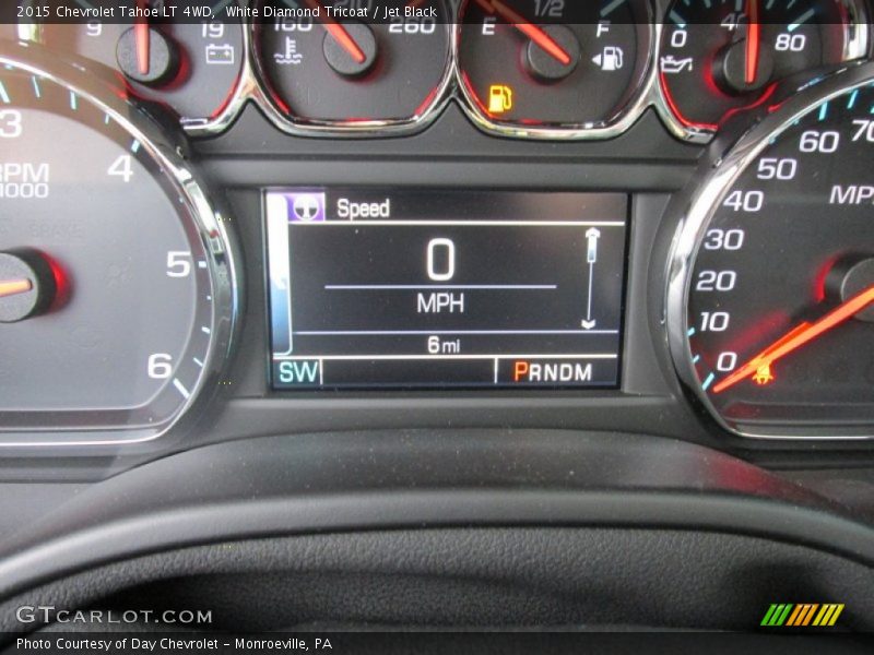 White Diamond Tricoat / Jet Black 2015 Chevrolet Tahoe LT 4WD