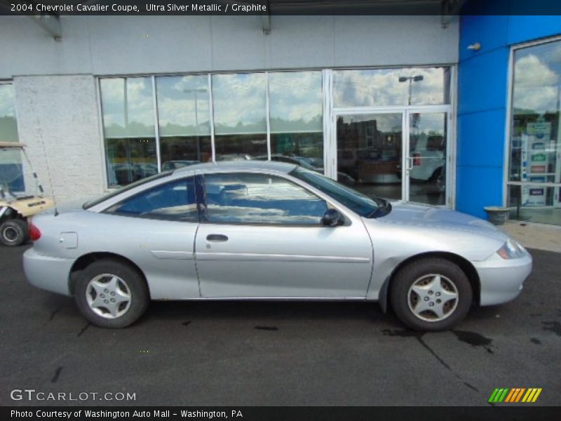 Ultra Silver Metallic / Graphite 2004 Chevrolet Cavalier Coupe