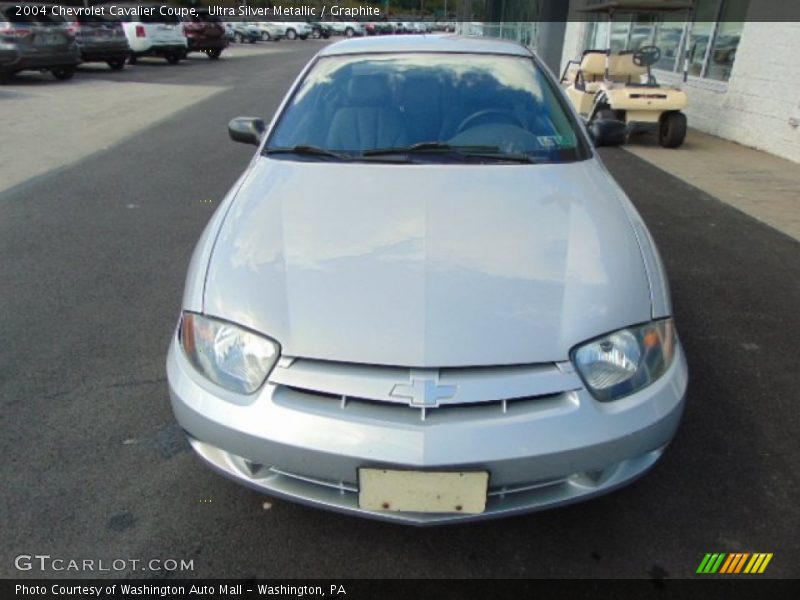 Ultra Silver Metallic / Graphite 2004 Chevrolet Cavalier Coupe