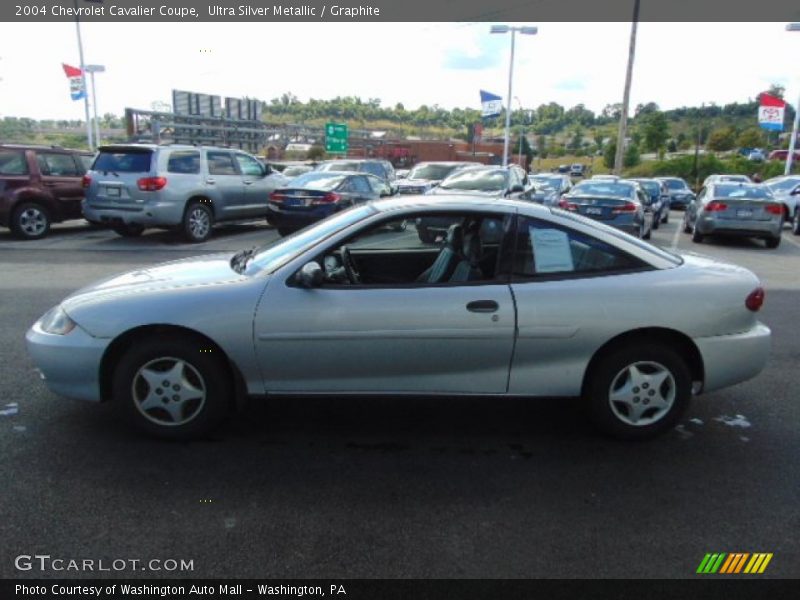 Ultra Silver Metallic / Graphite 2004 Chevrolet Cavalier Coupe