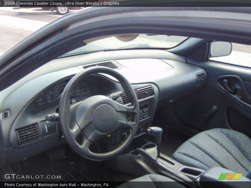 Ultra Silver Metallic / Graphite 2004 Chevrolet Cavalier Coupe