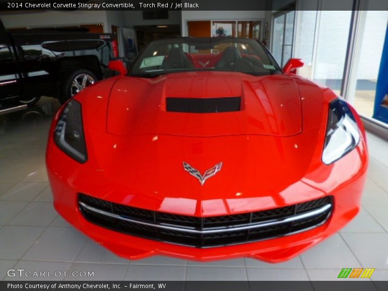 Torch Red / Jet Black 2014 Chevrolet Corvette Stingray Convertible