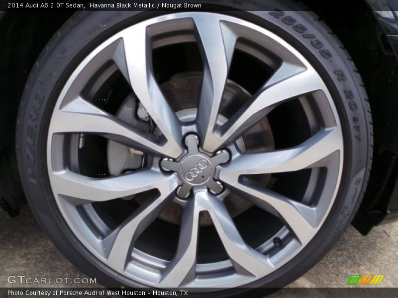 Havanna Black Metallic / Nougat Brown 2014 Audi A6 2.0T Sedan