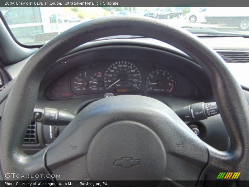Ultra Silver Metallic / Graphite 2004 Chevrolet Cavalier Coupe
