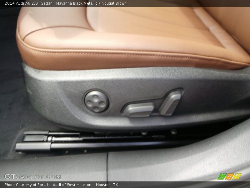 Havanna Black Metallic / Nougat Brown 2014 Audi A6 2.0T Sedan