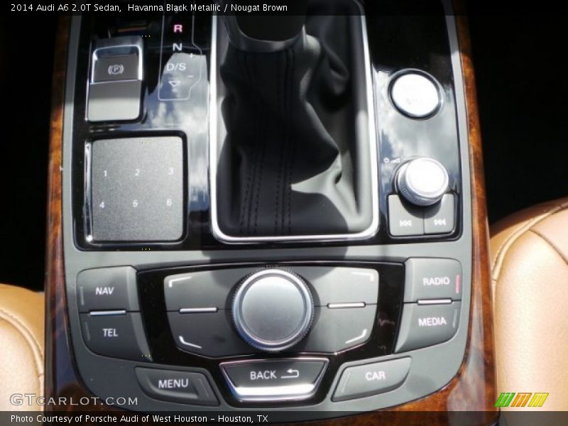 Havanna Black Metallic / Nougat Brown 2014 Audi A6 2.0T Sedan