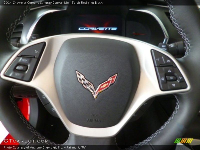 Torch Red / Jet Black 2014 Chevrolet Corvette Stingray Convertible