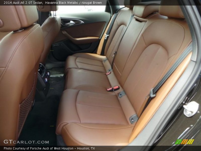 Havanna Black Metallic / Nougat Brown 2014 Audi A6 2.0T Sedan