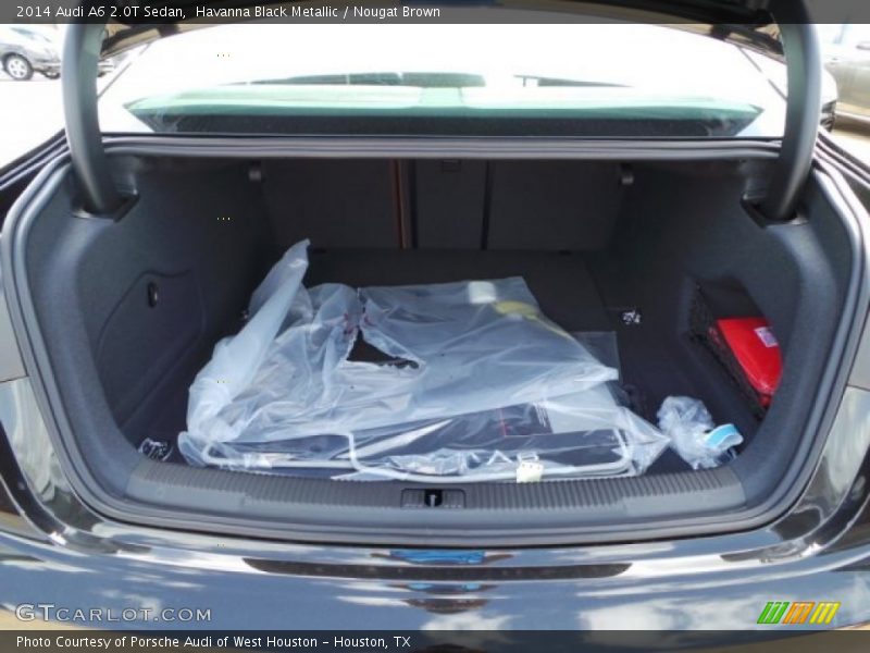 Havanna Black Metallic / Nougat Brown 2014 Audi A6 2.0T Sedan