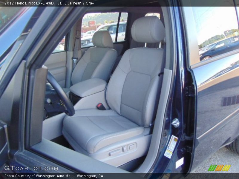 Bali Blue Pearl / Gray 2012 Honda Pilot EX-L 4WD