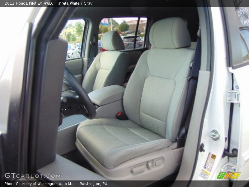 Taffeta White / Gray 2012 Honda Pilot EX 4WD