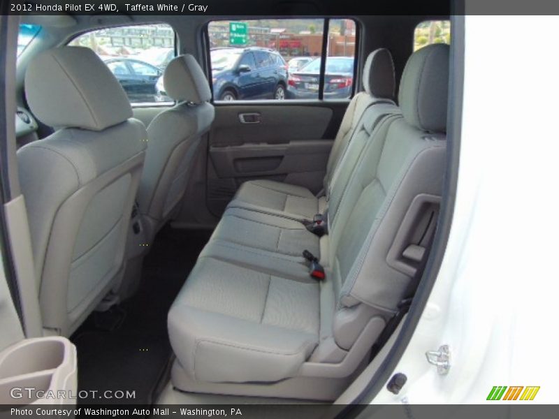 Taffeta White / Gray 2012 Honda Pilot EX 4WD