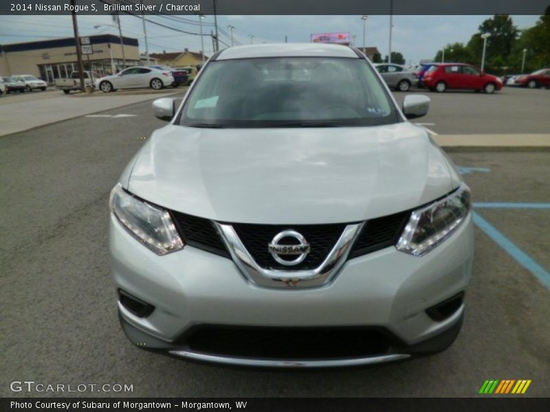 Brilliant Silver / Charcoal 2014 Nissan Rogue S