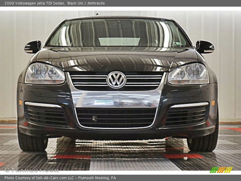 Black Uni / Anthracite 2009 Volkswagen Jetta TDI Sedan
