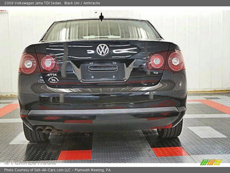 Black Uni / Anthracite 2009 Volkswagen Jetta TDI Sedan