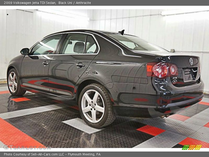 Black Uni / Anthracite 2009 Volkswagen Jetta TDI Sedan