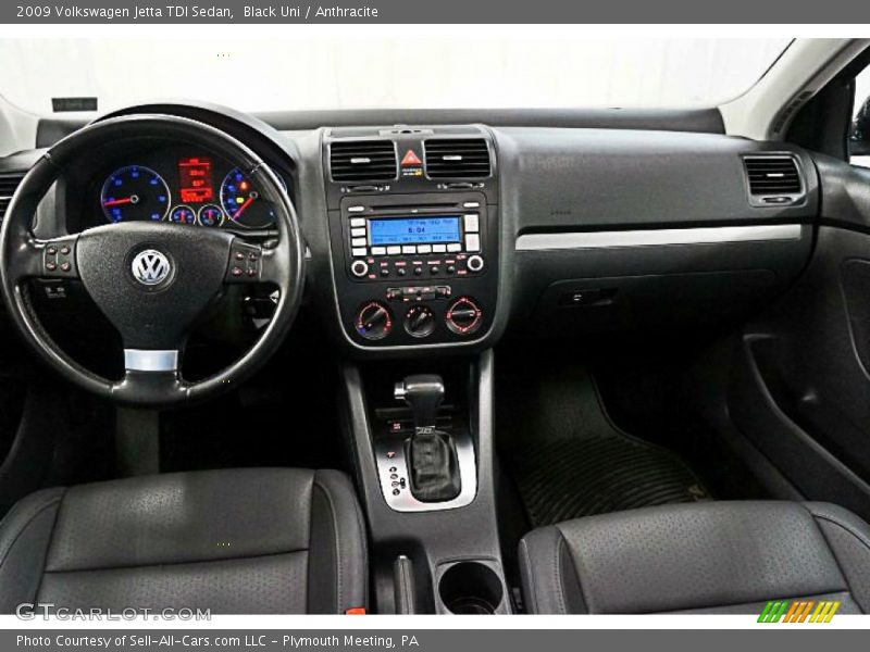 Black Uni / Anthracite 2009 Volkswagen Jetta TDI Sedan
