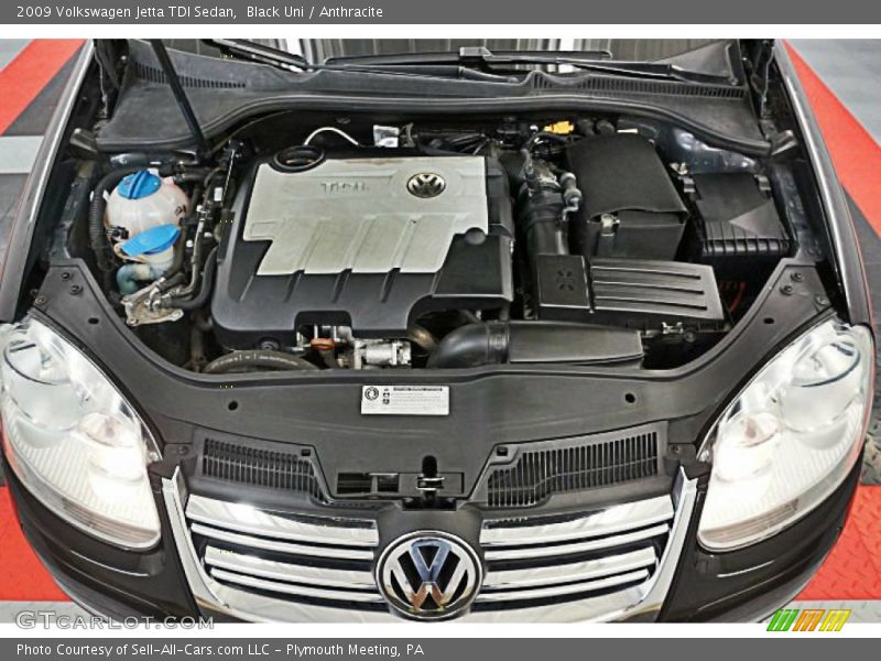 Black Uni / Anthracite 2009 Volkswagen Jetta TDI Sedan