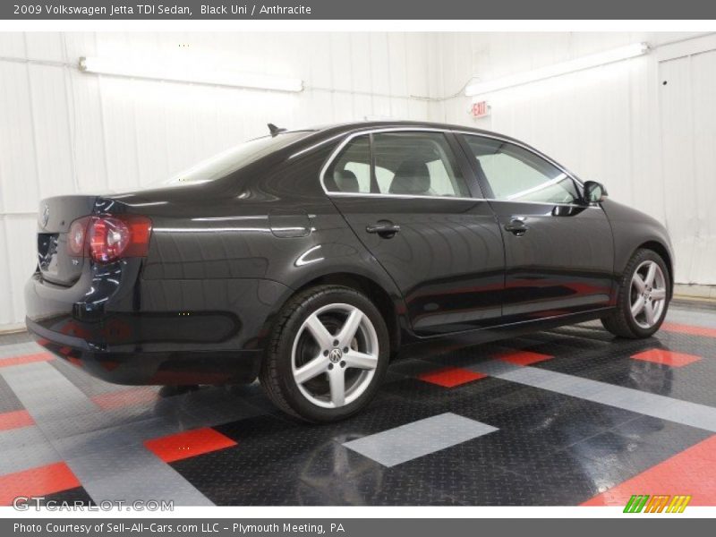 Black Uni / Anthracite 2009 Volkswagen Jetta TDI Sedan