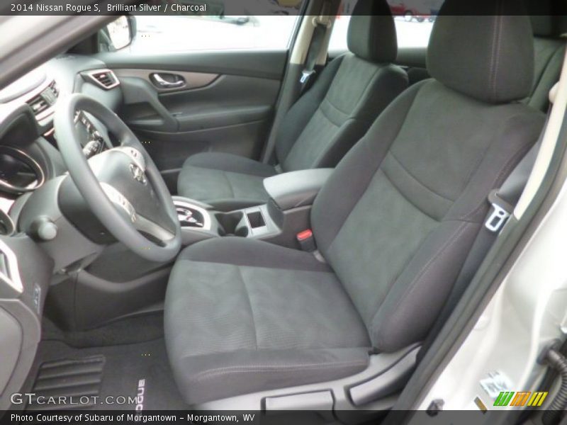 Brilliant Silver / Charcoal 2014 Nissan Rogue S