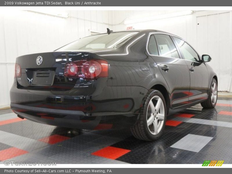 Black Uni / Anthracite 2009 Volkswagen Jetta TDI Sedan