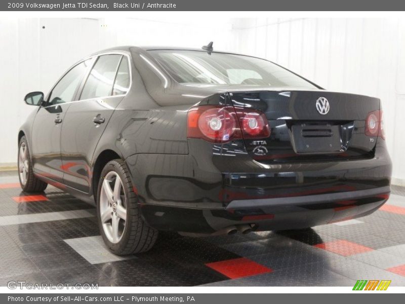 Black Uni / Anthracite 2009 Volkswagen Jetta TDI Sedan