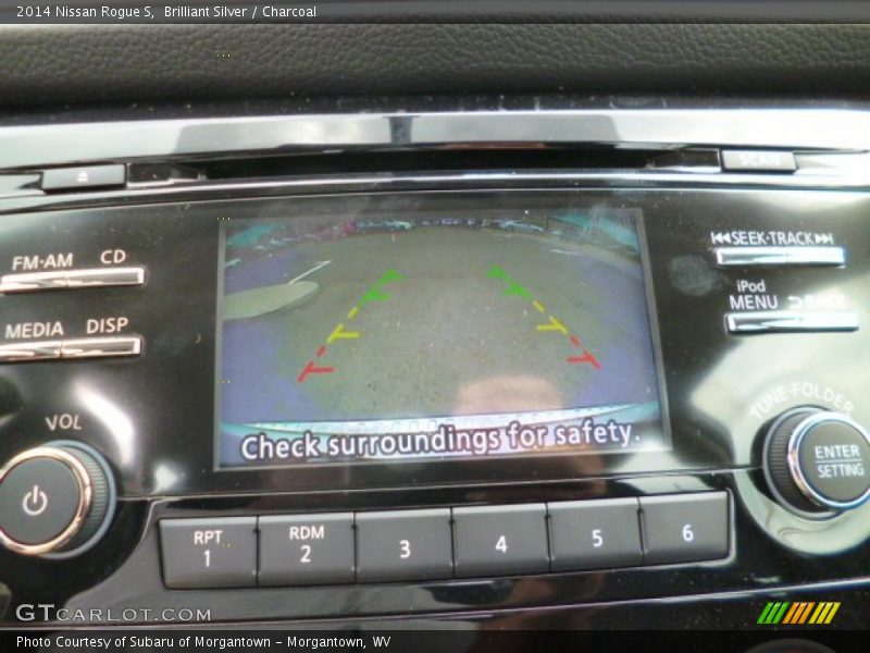 Brilliant Silver / Charcoal 2014 Nissan Rogue S