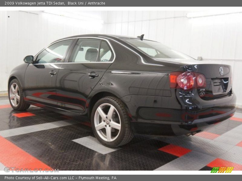 Black Uni / Anthracite 2009 Volkswagen Jetta TDI Sedan