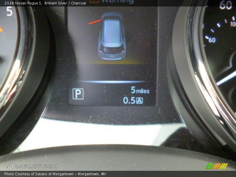 Brilliant Silver / Charcoal 2014 Nissan Rogue S