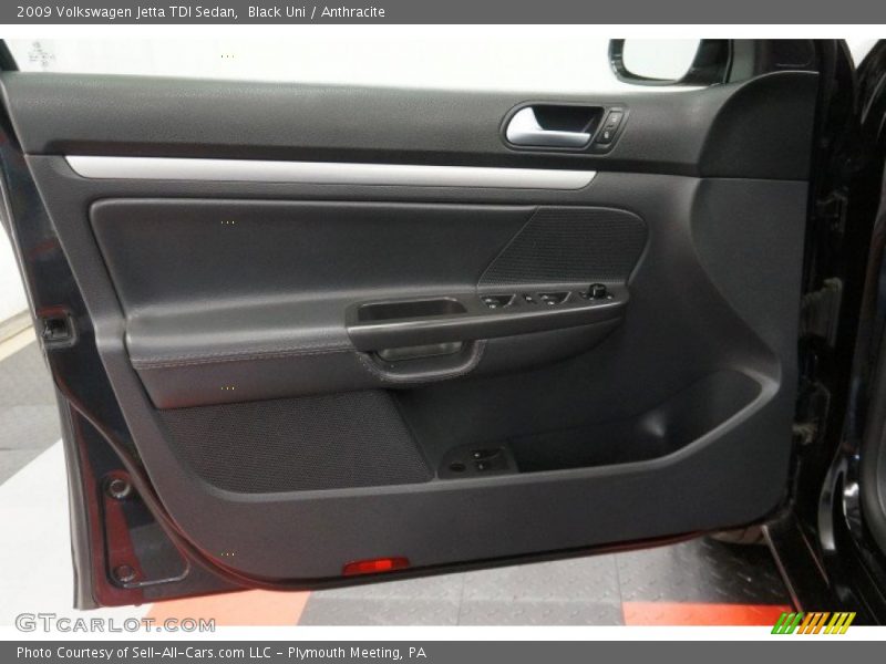 Black Uni / Anthracite 2009 Volkswagen Jetta TDI Sedan