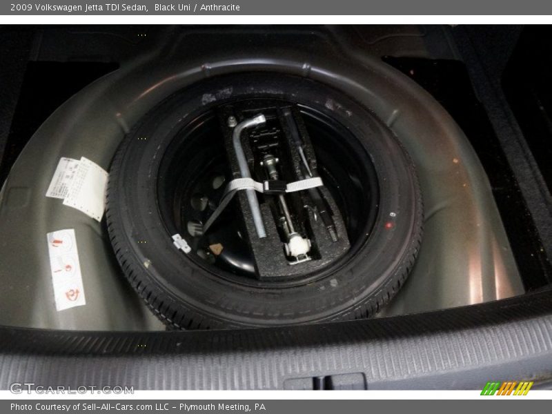 Black Uni / Anthracite 2009 Volkswagen Jetta TDI Sedan