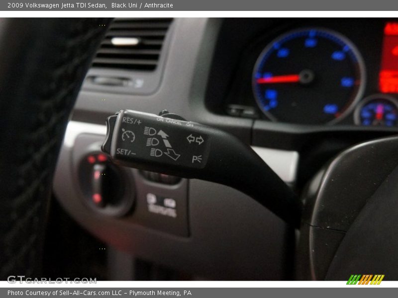 Black Uni / Anthracite 2009 Volkswagen Jetta TDI Sedan