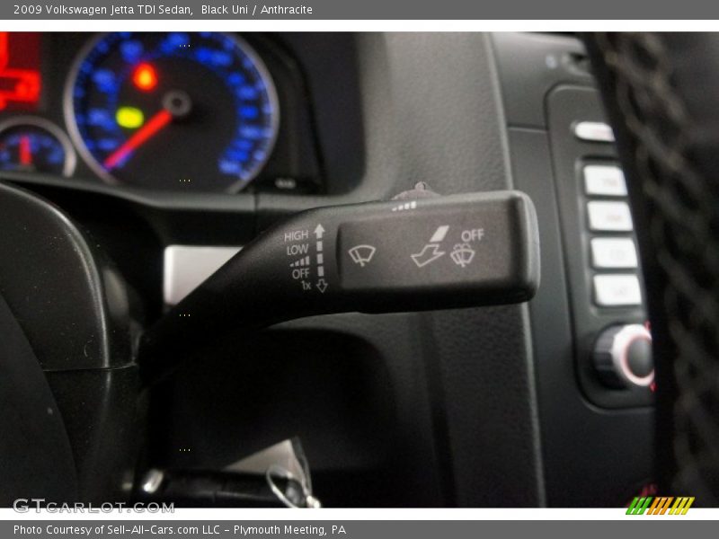 Black Uni / Anthracite 2009 Volkswagen Jetta TDI Sedan