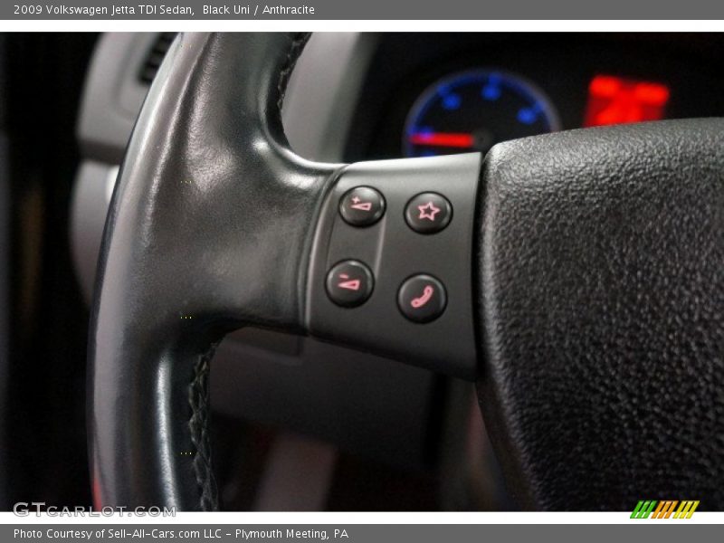 Black Uni / Anthracite 2009 Volkswagen Jetta TDI Sedan