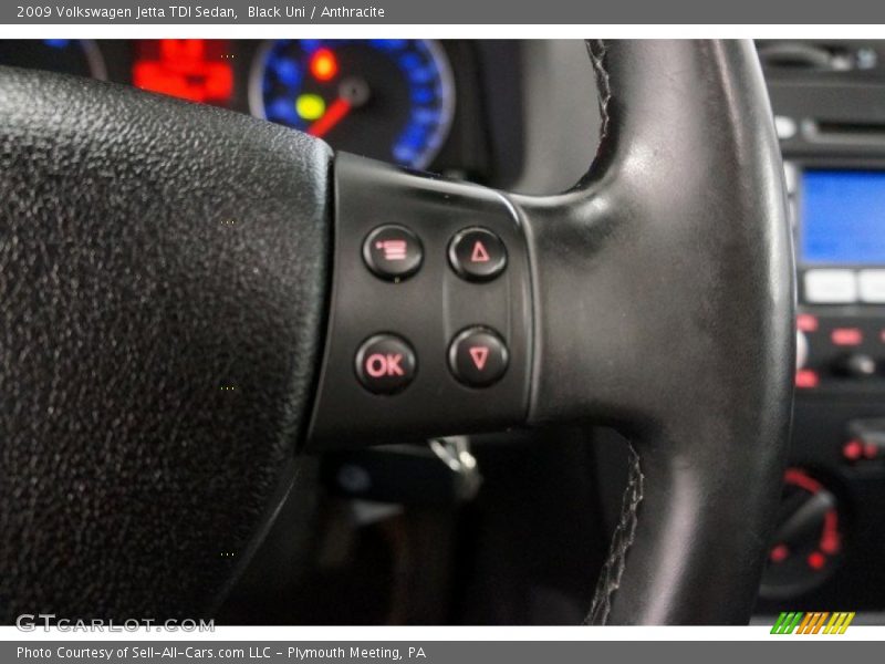 Black Uni / Anthracite 2009 Volkswagen Jetta TDI Sedan