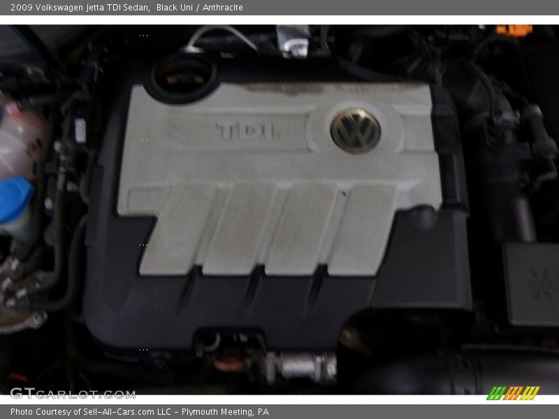 Black Uni / Anthracite 2009 Volkswagen Jetta TDI Sedan